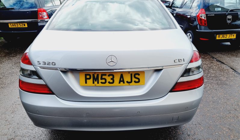 Automatic Mercedes S Class 3.V6 Diesel…. Mot July 2025..No Advisory FSH… 83k miles.£4995 full