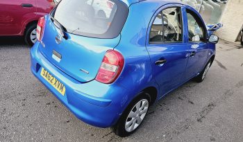 2012 Nissan Micra 1L.Petrol. MOT 25. 54k miles Bluetooth,service history, 5 Doors £3495 full