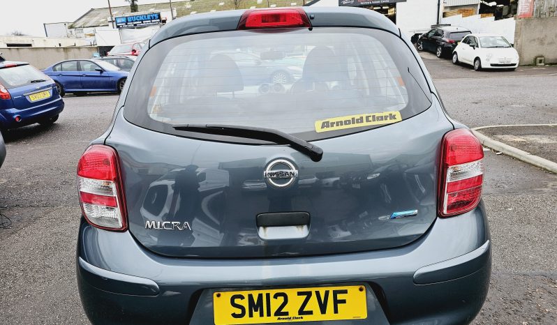 2012 Nissan Micra 1.2 Petrol.full years MOT November 25. Ulez free, Aux, service history £2495 full