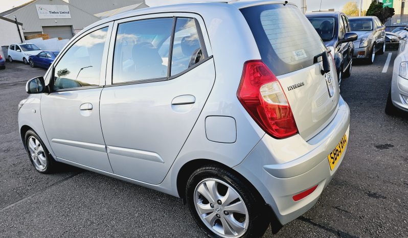 2013 Hyundai i10 1.2.L petrol, full year Mot 25..5dr. Aux.£20 tax Ulez free £2995 full