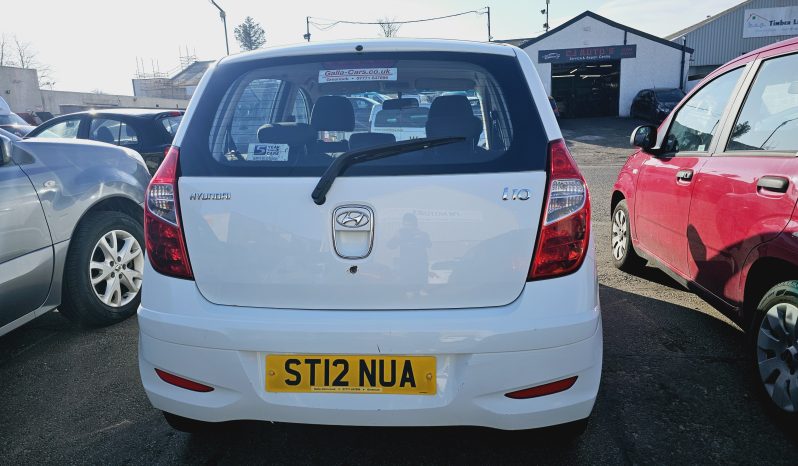 2012 Hyundai i10 1.2.L petrol, full year Mot 26..5dr. Aux.£20 tax Ulez free £2495 full