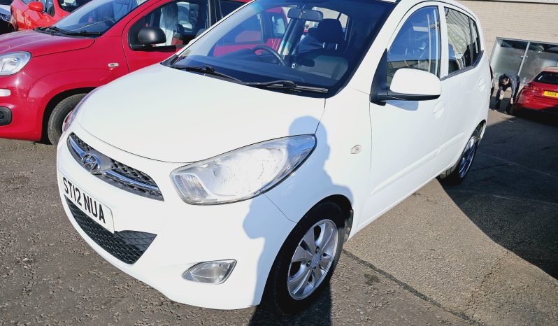 2012 Hyundai i10 1.2.L petrol, full year Mot 26..5dr. Aux.£20 tax Ulez free £2495 full