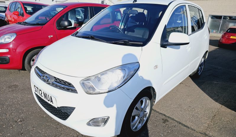 2012 Hyundai i10 1.2.L petrol, full year Mot 26..5dr. Aux.£20 tax Ulez free £2495 full