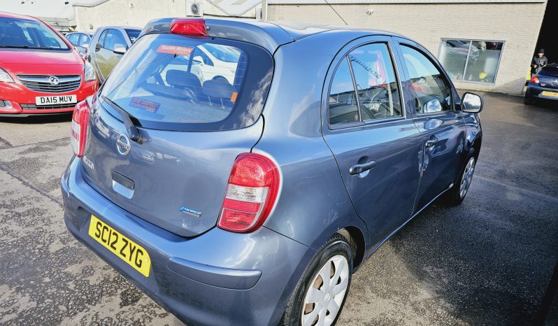 2012 Nissan Micra 1.2 Petrol.october MOT 25. Ulez free, Aux, 5dr, low miles £2995 full