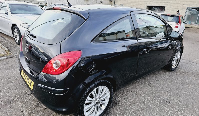 2012 Corsa SE Mot January 2026,1.2L petrol, 3 door, sh, aux, ulez free £2795 full