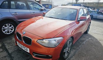 2012 Orenge BMW 116i Sports Edition MOT January 26 FSH..5Door.Ulez Free.£4995 full