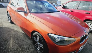 2012 Orenge BMW 116i Sports Edition MOT January 26 FSH..5Door.Ulez Free.£4995 full