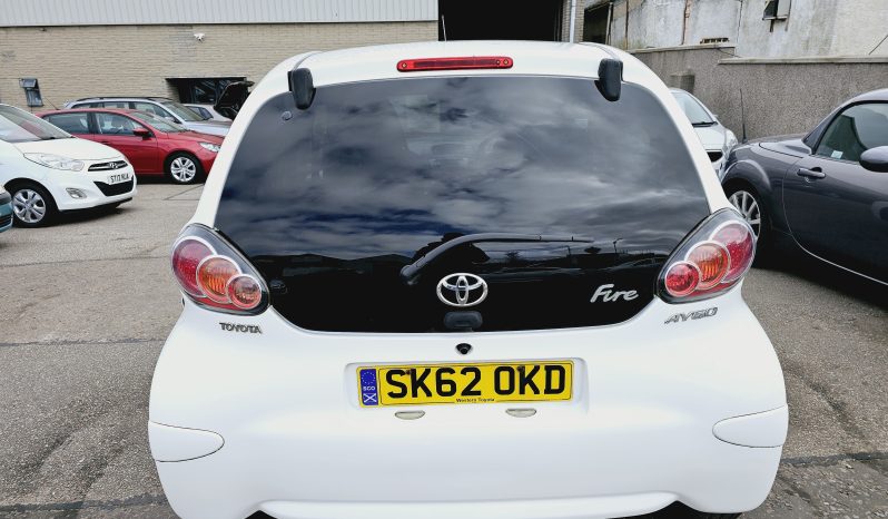 2012 Toyota Aygo 5dr 1.petrol… Mot Feb 2026..No Advisory. 66K miles.Ulez free.£3495 full
