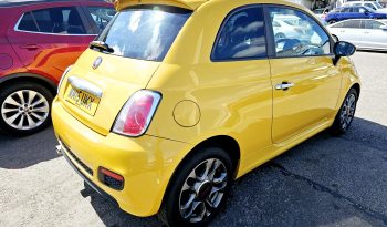2015 Yellow Fiat 500 S 1.2 Petrol.57K Miles. Ulez free.£35 Tax.FSH..£5495 full