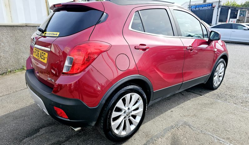 55K Miles! 2016 Red Vauxhall Mokka SE CDTI S/S 4×4 1.6 petrol, Full leather! Mot April 2026..fsh.ulez free £6495 full