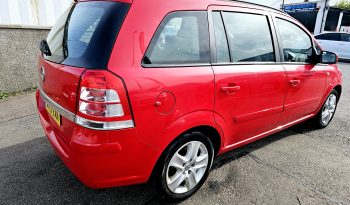 2013 Vauxhall Red ZAFIRA Exclusive.7 seats, 1.6L Petrol.Low miles ulez free.1 Owner £3495 full