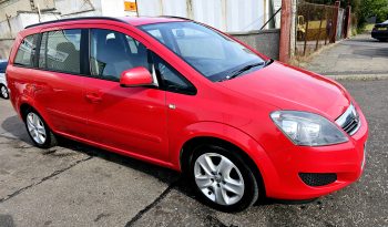 2013 Vauxhall Red ZAFIRA Exclusive.7 seats, 1.6L Petrol.Low miles ulez free.1 Owner £3495 full