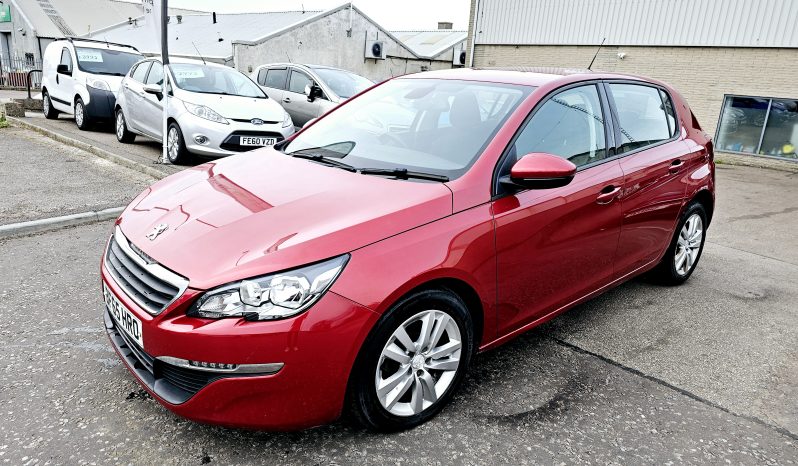 2015 Red Peugeot 308 Active HDI Blue S/S 1.6 THP,..Ulez free. 5dr. £20 Tax.1 Owner £4995 full