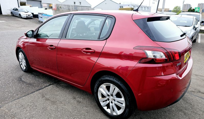 2015 Red Peugeot 308 Active HDI Blue S/S 1.6 THP,..Ulez free. 5dr. £20 Tax.1 Owner £4995 full