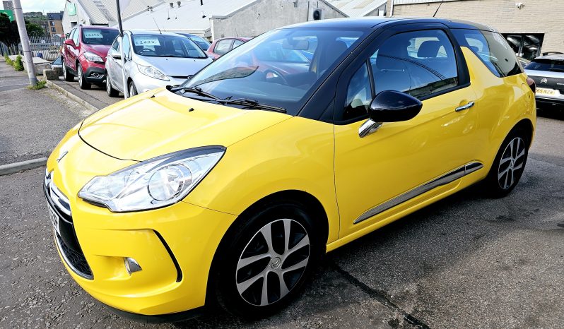 39k Miles! 2015 Yellow Citron DS3 Puretech Design 1.2 L petrol.. MOT February 2026.Ulez free £4995 full