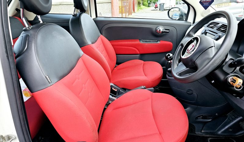 32k Miles! 2014 White Fiat 500 Pop 1.2L Petrol.MOT June 2026.Ulez free.£35 Tax.FSH..£4995 full