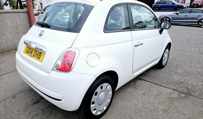 32k Miles! 2014 White Fiat 500 Pop 1.2L Petrol.MOT June 2026.Ulez free.£35 Tax.FSH..£4995 full