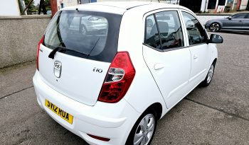 27k Miles! 2012 Hyundai i10 1.2 L petrol, MOT December 2025..5dr. Aux.£20 tax. FSH.Ulez free £3495 full