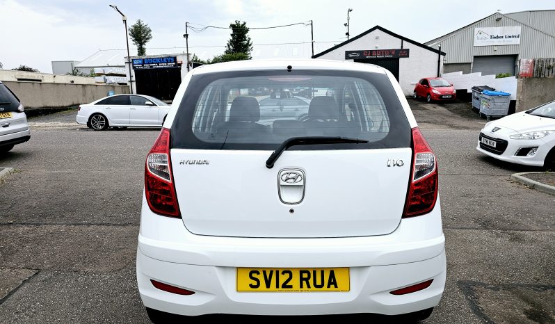 27k Miles! 2012 Hyundai i10 1.2 L petrol, MOT December 2025..5dr. Aux.£20 tax. FSH.Ulez free £3495 full