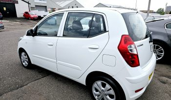 27k Miles! 2012 Hyundai i10 1.2 L petrol, MOT December 2025..5dr. Aux.£20 tax. FSH.Ulez free £3495 full