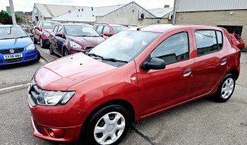 30k miles! 2015 Red Dacia Sandero Ambiance 1.2 L Petrol.5dr. MOT January 2026.Ulez free, Sat Nav 1 Owner £4495 full