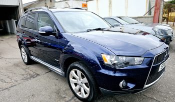 2011 Blue Mitsubishi OUTLANDER 2.2 GX 3 DI-D.4×4.MOT June 2026.No Advisory, FSH .7 Seater.leather seats. Ulez free £4995 full