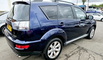 2011 Blue Mitsubishi OUTLANDER 2.2 GX 3 DI-D.4×4.MOT June 2026.No Advisory, FSH .7 Seater.leather seats. Ulez free £4995 full