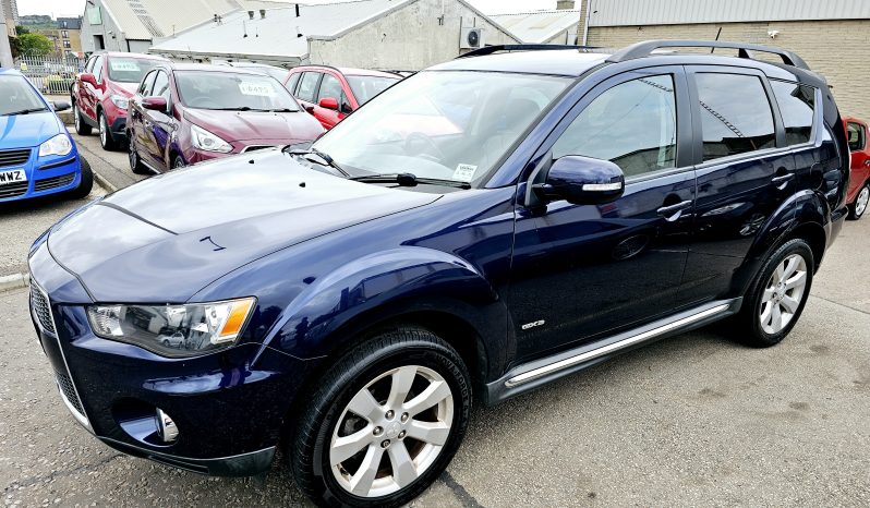 2011 Blue Mitsubishi OUTLANDER 2.2 GX 3 DI-D.4×4.MOT June 2026.No Advisory, FSH .7 Seater.leather seats. Ulez free £4995 full
