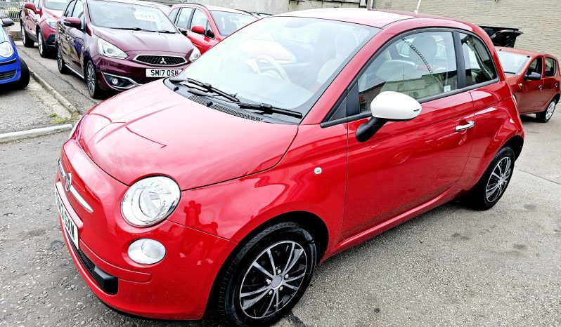 2013 Red Fiat 500 Colour Therapy,1.2L Petrol.MOT June 2026.Ulez free.£35 Tax.1 Owner £2795 full