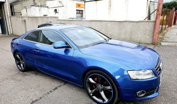 2008 Blue Audi A5 Quattro Sport TDI, 3L Diesel.low miles.2 Dr. Mot May 2026 .Leather Seats £3795 full