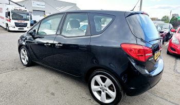40k Miles! 2014 Black Vauxhall Meriva Tech Line 1.4 petrol.. MOT May 2026…ulez free. £4295 full