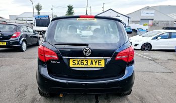40k Miles! 2014 Black Vauxhall Meriva Tech Line 1.4 petrol.. MOT May 2026…ulez free. £4295 full