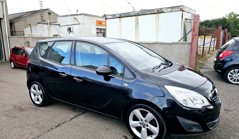 40k Miles! 2014 Black Vauxhall Meriva Tech Line 1.4 petrol.. MOT May 2026…ulez free. £4295 full