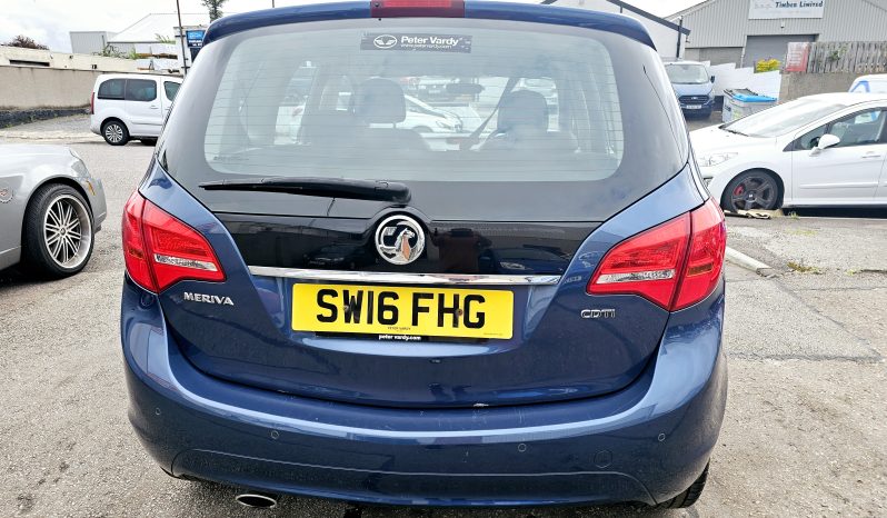 2016 Blue Vauxhall Meriva CDTi EcoFLEX Tech Line 1.6 Diesel. MOT March 2026..£35 Tax..ulez free. £3695 full