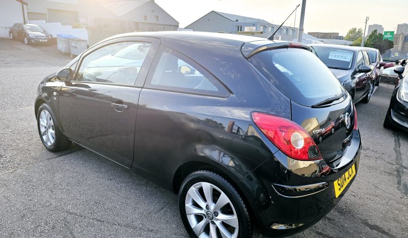 45k Miles! 2014 Black Vauxhall CORSA Excite,1.2 PETROL, MOT February 2026..3Dr.Ulez free.1 Owner £3795 full