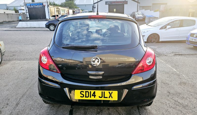 45k Miles! 2014 Black Vauxhall CORSA Excite,1.2 PETROL, MOT February 2026..3Dr.Ulez free.1 Owner £3795 full