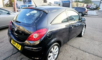 45k Miles! 2014 Black Vauxhall CORSA Excite,1.2 PETROL, MOT February 2026..3Dr.Ulez free.1 Owner £3795 full