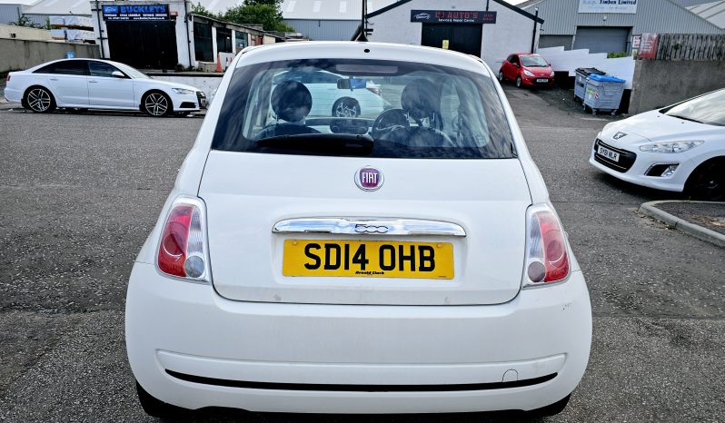 32k Miles! 2014 White Fiat 500 Pop 1.2L Petrol.MOT June 2026.Ulez free.£35 Tax.FSH..£4495 full