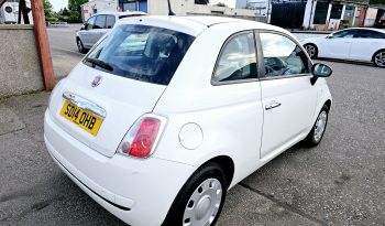 32k Miles! 2014 White Fiat 500 Pop 1.2L Petrol.MOT June 2026.Ulez free.£35 Tax.FSH..£4495 full