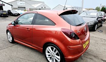 45k Miles! 2012 Orange Vauxhall CORSA SRI,1.4 PETROL, MOT June 2026..3Dr. Ulez free.FSH.1 Owner £3595 full