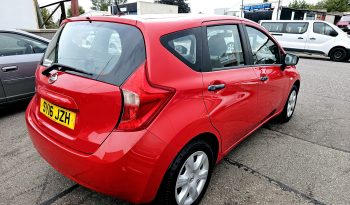 48k miles! 2016 Red Nissan Note Visia, 1.2 Petrol. MOT July 2026.FSH.Ulez free £4995 full