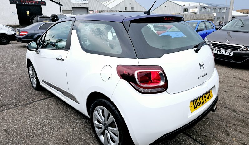 37k miles! 2013 White Citron DS3 Dsign,1.2L Petrol.MOT March 2026.Ulez free.FSH.1 Owner £3495    full