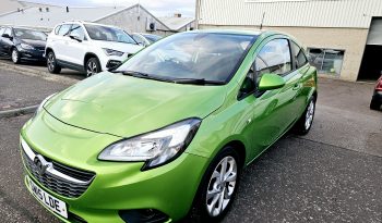2015 Green Vauxhall CORSA Excite AC EcoFLEX S/S, 1.4 PETROL,TURBO MOT September 2026..3Dr. 72k miles. Ulez free.FSH £4990 full