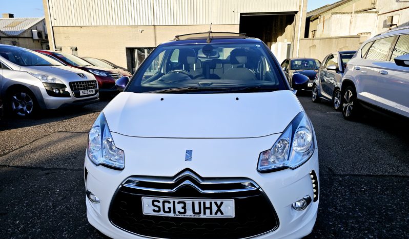Convertible! 2013 White Citron DS3 DSTYLE +1.6 Petrol. MOT September 2026.Low miles. Ulez free £3495 full