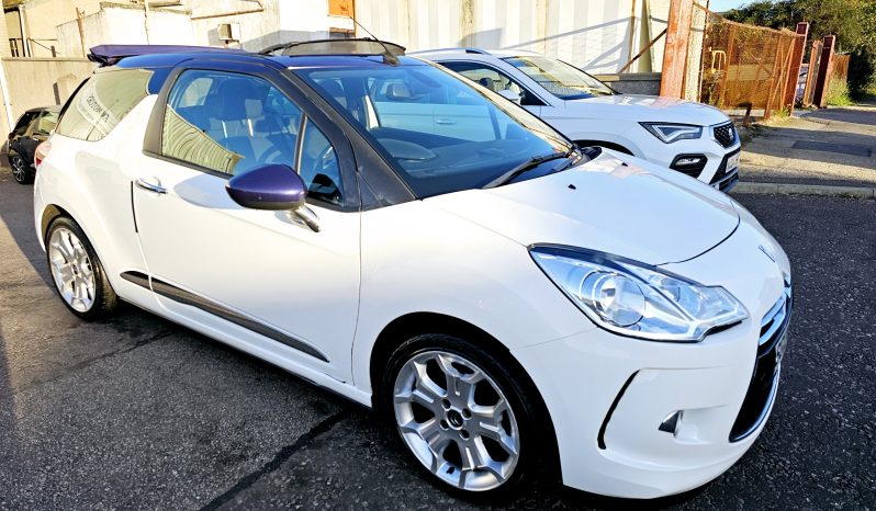 Convertible! 2013 White Citron DS3 DSTYLE +1.6 Petrol. MOT September 2026.Low miles. Ulez free £3495 full