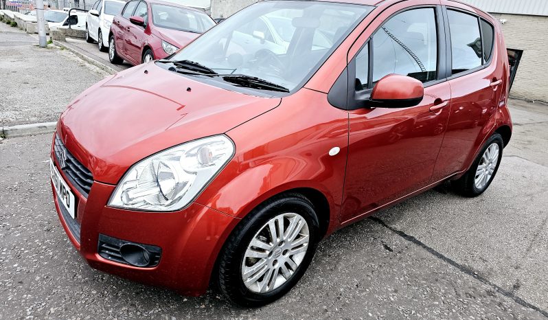 57k miles! Automatic! 2011 Orange Suzuki Splash SZ4, 1.2 petrol.MOT September 2026, Sat Nav, USB, Aux.FSH.Ulez free.2 Owner £4995 full