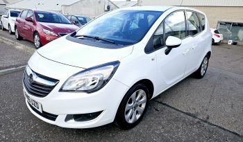 2016 White Vauxhall Meriva,1.4L Petrol,MOT June 2026..ulez free.Low Miles. 2 Owner £3995 full