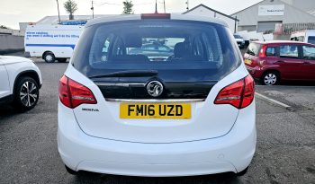 2016 White Vauxhall Meriva,1.4L Petrol,MOT June 2026..ulez free.Low Miles. 2 Owner £3995 full