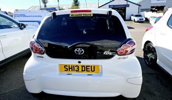 56k Miles! 2013 White TOYOTA AYGO VVT-I FIRE, 1L petrol.MOT August 2026.5Dr.£20 Tax.FSH.Ulez free.1 Owner £3950 full