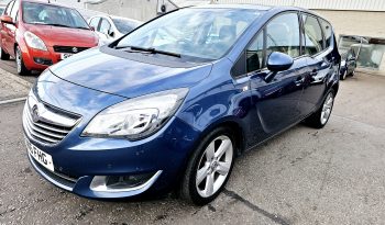2016 Blue Vauxhall Meriva CDTi EcoFLEX Tech Line 1.6 Diesel. MOT March 2026..£35 Tax..ulez free. £3495 full